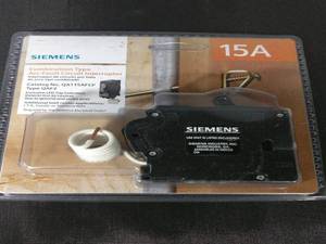 lot 129 image: SIEMENS 15A SINGLE POLE CIRCUIT BREAKER
