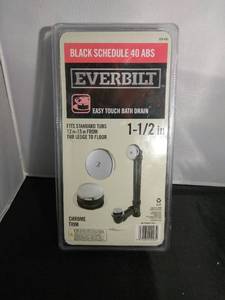 lot 147 image: EVERBUILT EASY TOUCH BATH DRAIN