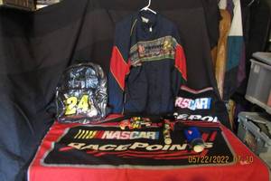 lot 134 image: NASCAR DRIVER JEFF GORDON MEMORABILIA -
