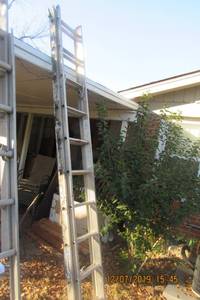 lot 16 image: WERNER 20 EXTENTION LADDER