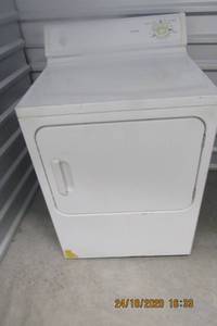 lot 3 image: HOT POINT CLOTHES DRYER- HEAVY DUTY, LARGE CAPACITY, 3 CYCLE