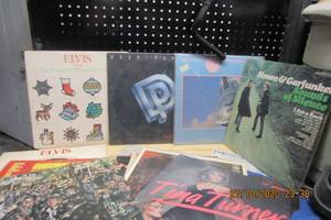 lot 40 image: RECORD ALBUMS-ELVIS, DEEP PURPLE, ROD STEWART, SIMON AND GARFUNKEL, TINA TURNER, JOE COCKER, OTHERS