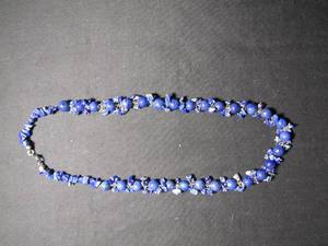 lot 385 image: Blue Lapis necklaces 18