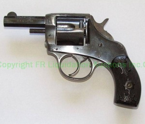 lot 1 image: Vintage H & R Arms company The American double action revolver .38 caliber. In good condition
