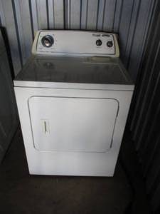 lot 46 image: Whirlpool Dryer With Power Cord, Model WED4910XQ0, See Photos For Details