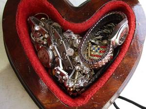 lot 62 image: Mixed Lot-Assorted Fashion Jewelry And Jewelry Box.