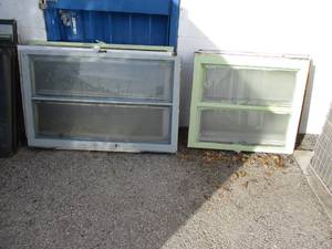 lot 65 image: Lot Of 10-WOODEN FRAMES- Window PanelsPanesSashes