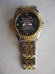 lot 88 image: NEW-Mens Watch With Love Statement On Face.