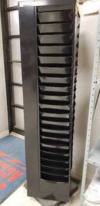 lot 30 image: 4-Sided Paper Holder, Black (W14 x D14 x H61)