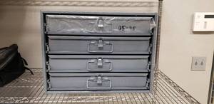 lot 31 image: Complete Set Cabinet 4 Drawer (W20 x D16 x H15)