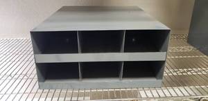 lot 37 image: 6 Compartment Holder (W16 x D28 x H9 approx.)