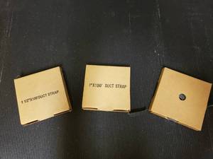 lot 52 image: DUCT STRAP 1.5, 1 AND 34 WITH HOLES