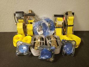 lot 270 image: Mixed lot of Ratchet Straps