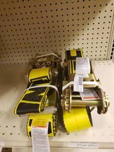 lot 267 image: 2 large Ratchet Straps 5400 WLL