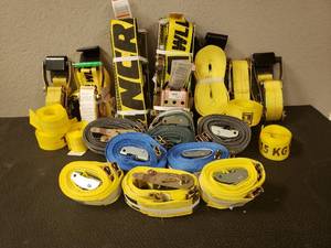 lot 261 image: Super Lot of Strapping E Track and Hook