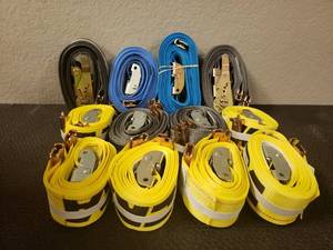 lot 263 image: E Track Straps mixed lot
