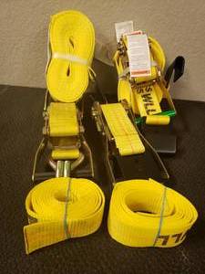 lot 264 image: mixed lot of Ratchet Straps