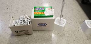 lot 215 image: Assorted Toilet Cleaners Bleach Tabs, 1 case Krystal Toilet Cleanser,
