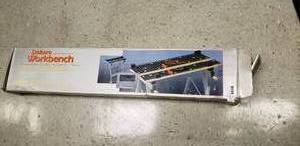 lot 17 image: Crawford WB2 Deluxe Multipurpose Workbench, Portable Workstation with Adjustable Vice and Clamps