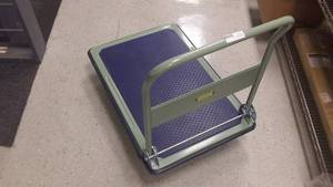 lot 47 image: Blue and Green Flatbed Dolly