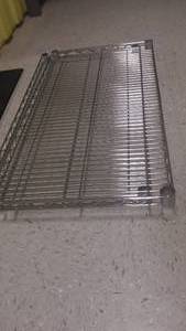 lot 116 image: METRO SHELVES W48 X 18 , 2 TOTAL