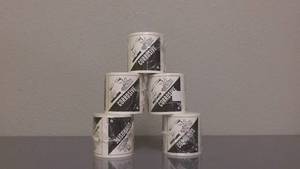 lot 181 image: 5 New Rolls of Corrosive Shipping labels