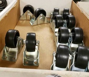 lot 279 image: Caster and Wheels, see pictures