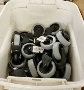 lot 281 image: Caster and Wheels, see pictures