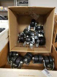 lot 282 image: Caster and Wheels, see pictures