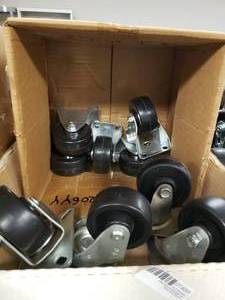 lot 283 image: Caster and Wheels, see pictures