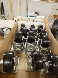lot 291 image: Caster and Wheels, see pictures