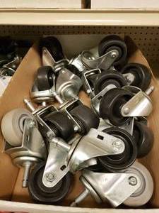 lot 295 image: Caster and Wheels, see pictures