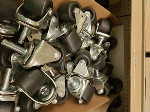 lot 296 image: Caster and Wheels, see pictures
