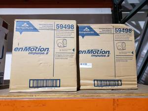 lot 307 image: EnMotion Automated Touchless Towel Dispenser (2 total)