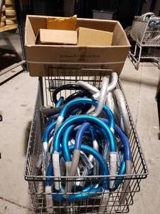 lot 322 image: Shopping Cart of Aluminum dolly parts (Shopping Cart NOT included)