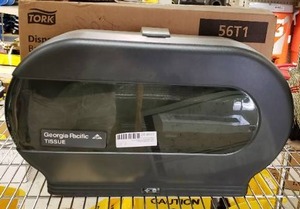 lot 617 image: Tork Bath Tissue Dispenser  (2 Total)