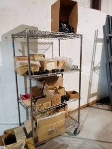 lot 723 image: Contents of Storage Shelf Only