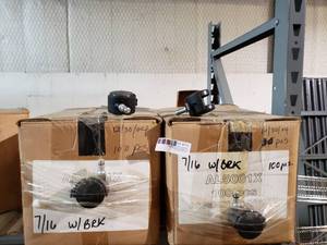 lot 713 image: 2 Boxes Chair Swivel Casters