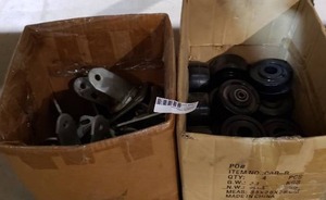 lot 707 image: 2 Boxes of Wheels and Casters