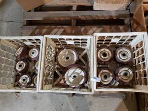 lot 704 image: 3 Crates of Misc. Wheels