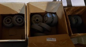 lot 702 image: 3 Boxes Misc. Wheels