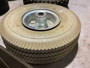 lot 368 image: Mixed Lot of Inflatable Dolly Wheel Hubs, Most 4.103.50-4