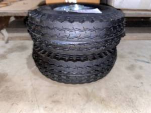 lot 388 image: Dolly Wheel Hub Tube Tire with Grease Insert  ( 2 Total)