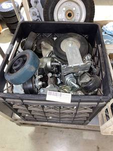 lot 353 image: MIXED LOT OF CASTERS AND PARTS