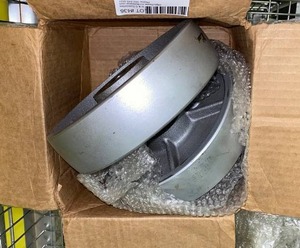 lot 436 image: Pallet Jack Wheels Solid Cast Metal