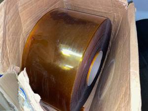 lot 453 image: RegrigeratorFreezer Vinyl Strip for Curtain 8x .080 x 250ft (length is rough estimate)