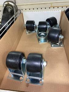 lot 490 image: Mixed Lot of Casters, see pictures