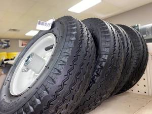 lot 491 image: Inflatable Wheels ( 4 Total)