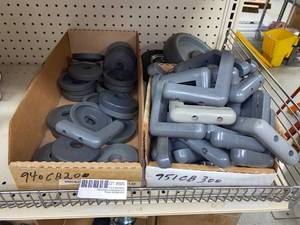 lot 505 image: Mixed Lot of Wheel Covers and Cart Bumpers