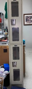 lot 570 image: LOCKER W12 X D18 X H78 (EACH LOCKER 35 TALL)